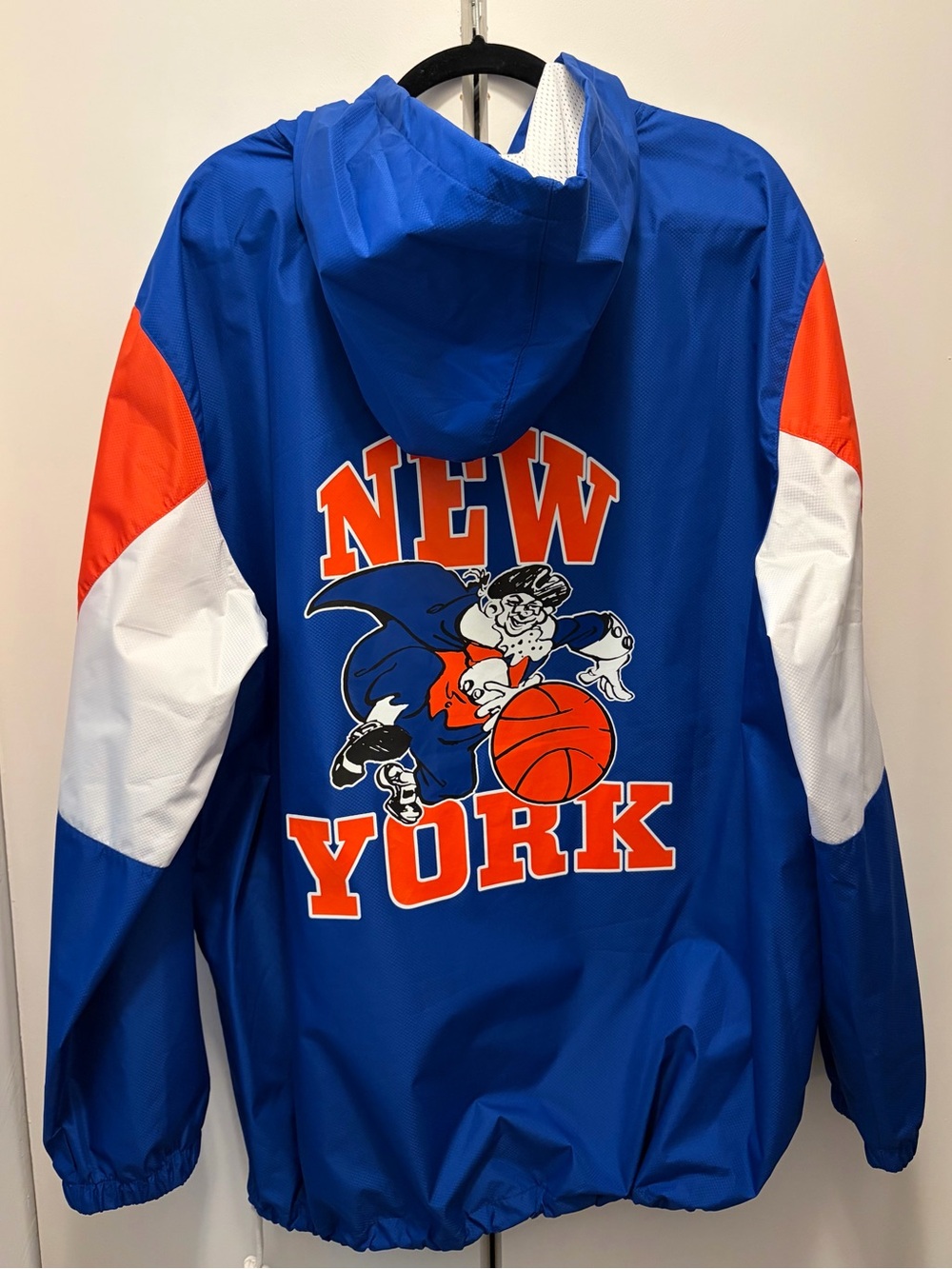 NWT Mitchell & Ness New York Knicks Pullover Half-Zip Windbreaker/Anorak Sz XXL - Picture 4 of 6